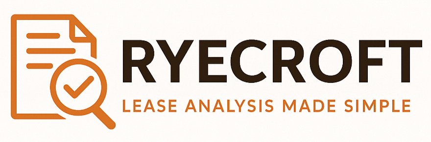 Ryecroft: Lease analysis made simple